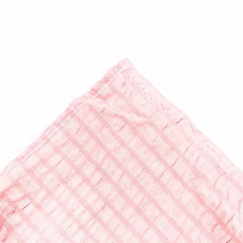 Prześcieradło bawełniane KORA  - kolor baby pink 22 róg